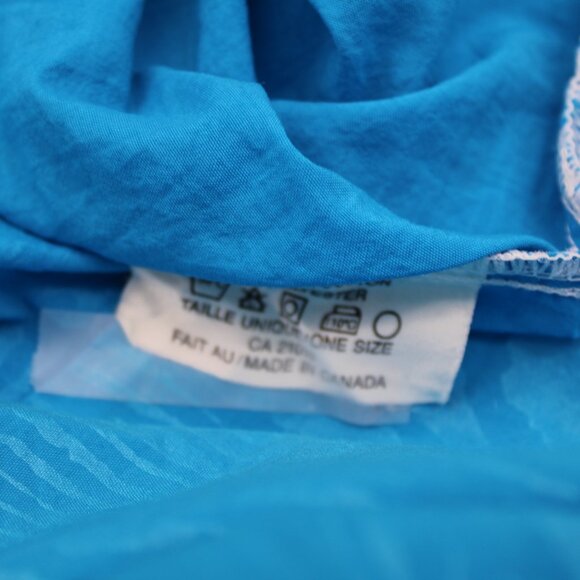 Vintage Surf Style Pullover - Blue Reflective Windbreaker - Men's XL - Picture 7 of 7